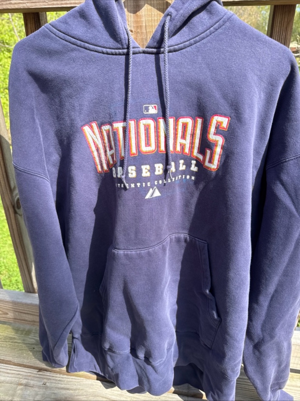 Washington Nationals Majestic Hoodie (No Size Tag)
